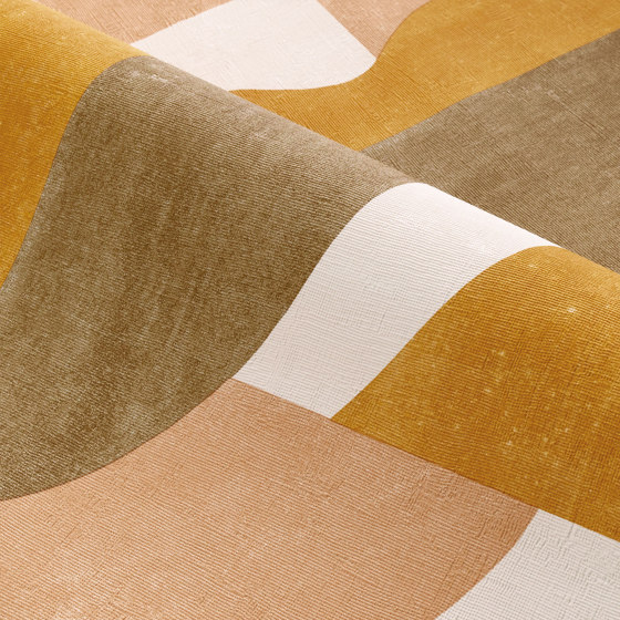 GINO OCRE/NUDE | Wall coverings / wallpapers | Casamance