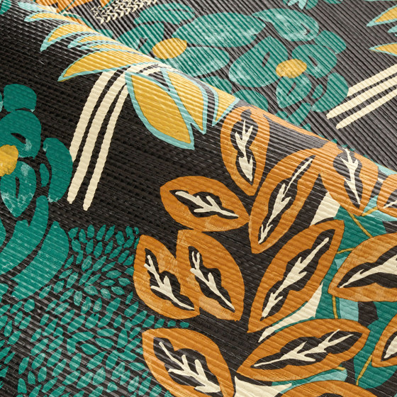 PERADENIYA NOIR/MULTICO | Revêtements muraux / papiers peint | Casamance