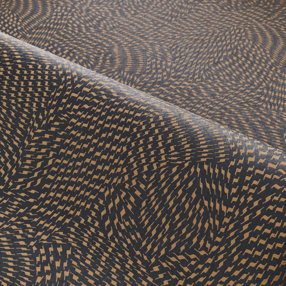 PASSY NOIR/CAMEL | Wall coverings / wallpapers | Casamance