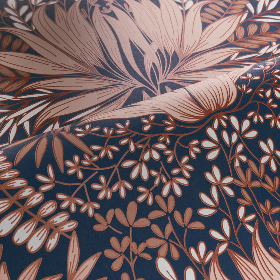 CHARDON MARINE/ROUILLE | Wall coverings / wallpapers | Casamance