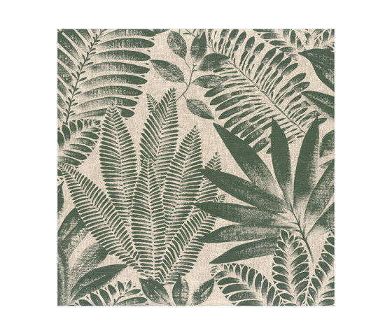 ALOES VERT IMPERIAL/GREGE | Wall coverings / wallpapers | Casamance