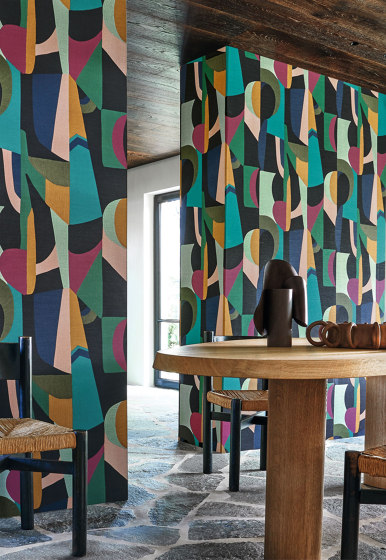 ASSEMBLAGE NOIR/MULTICO | Wall coverings / wallpapers | Casamance