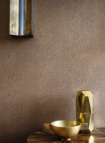 PASSY DORÉ/NOIR | Wall coverings / wallpapers | Casamance