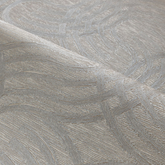 AURARIA TAUPE/ARGENTÉ | Wall coverings / wallpapers | Casamance