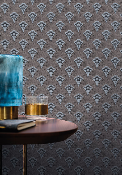 ADENIUM MARINE/PIERRE BLEUE | Wall coverings / wallpapers | Casamance