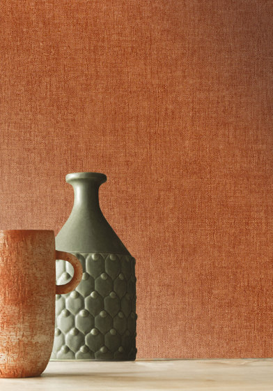 DIOLA ORANGE BRULEE | Wall coverings / wallpapers | Casamance
