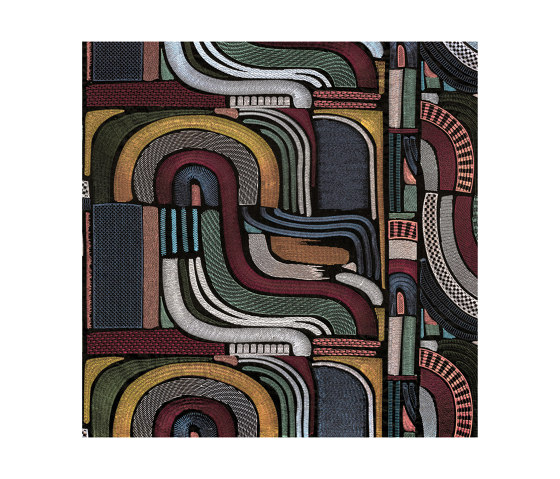 IENA NOIR DE LUNE / MULTICO | Drapery fabrics | Casamance