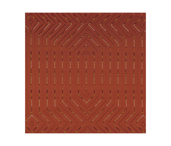 PYRAMIDE ORANGE BRÛLEE | Tessuti decorative | Casamance