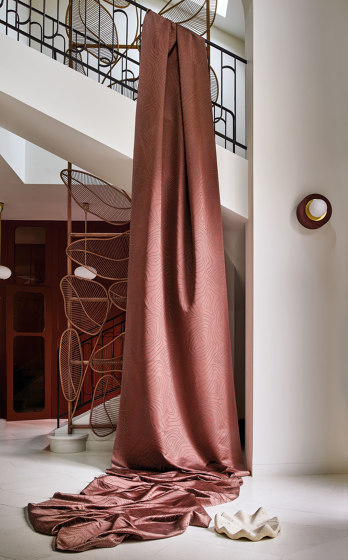CELEBRATE BOIS DE ROSE | Tissus de décoration | Casamance
