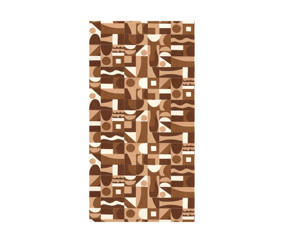 GOURNA TERRACOTTA/CUIVRE | Wall coverings / wallpapers | Casamance
