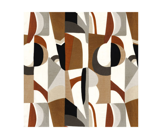 FASCINATION NOIR / TABAC | Drapery fabrics | Casamance