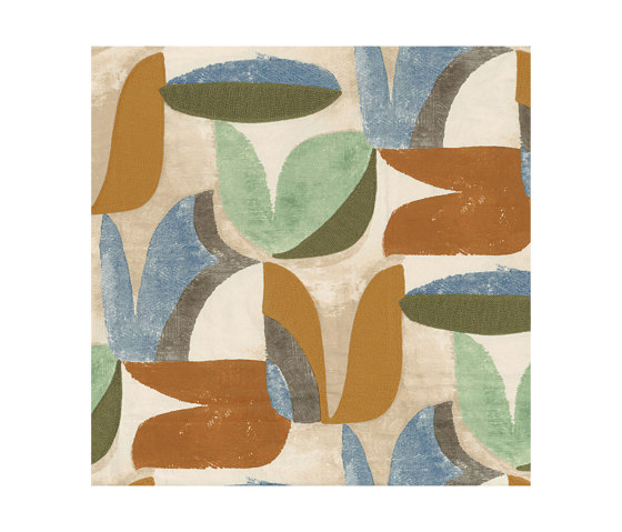 LOVESONG MOUTARDE OLIVE | Tessuti decorative | Casamance