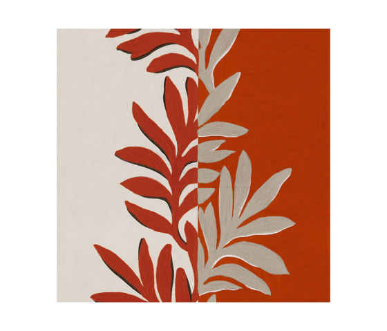 SOPHORA BEIGE / ORANGE | Tessuti decorative | Casamance