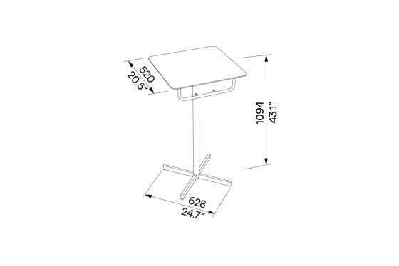 Bistrot Bar Table | Tavoli bistrò | Egoé