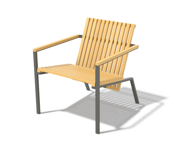 Chair with armrests Axis | Fauteuils | Egoé