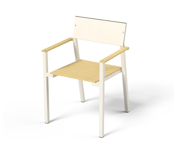 Chair with armrests Cora | Chairs | Egoé