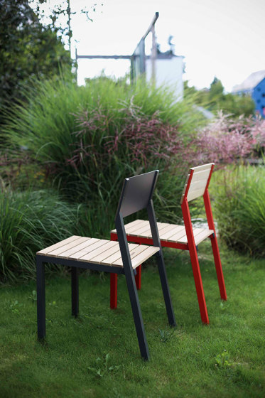 Chair without armrests Cora | Chaises | Egoé