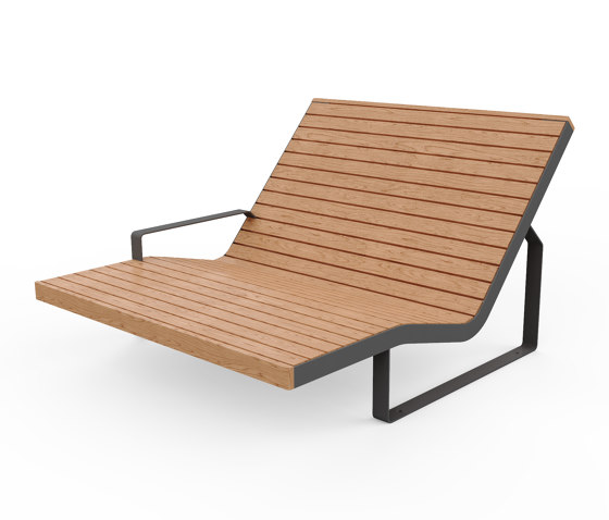 Preva Double Deckchair | Sun loungers | Egoé