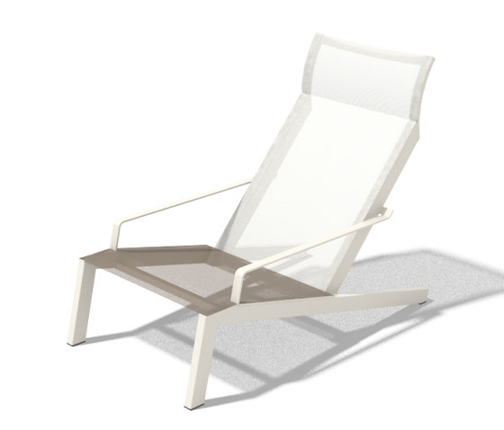 Relaxing armchair with armrests Alva | Bains de soleil | Egoé