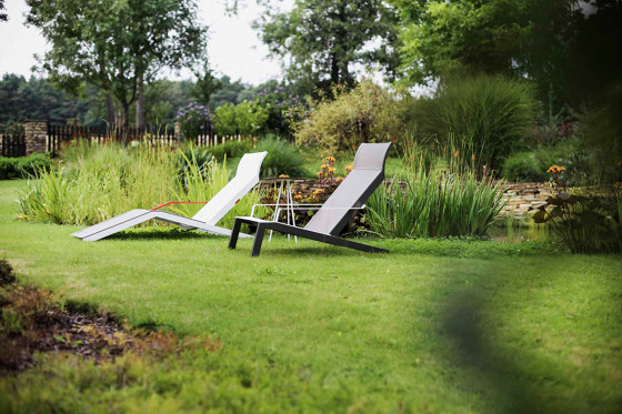 Relaxing armchair without armrests Alva | Lettini giardino | Egoé
