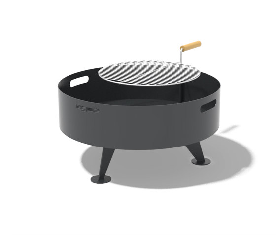 Round firepit Back to fire | Barbecues | Egoé