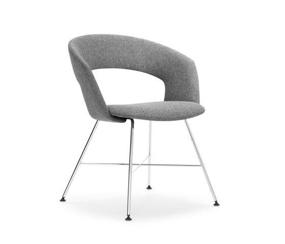CALINA four-legged chair with cross brace | Chairs | Girsberger