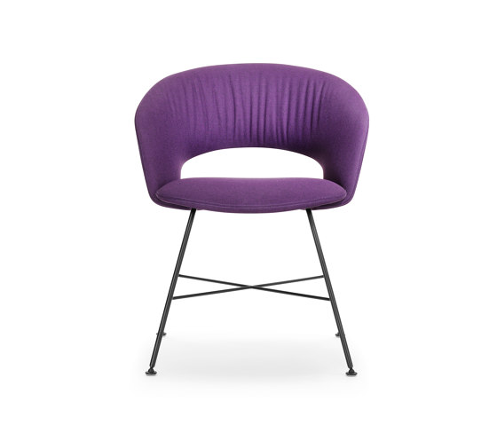 CALINA four-legged chair with cross brace | Chairs | Girsberger