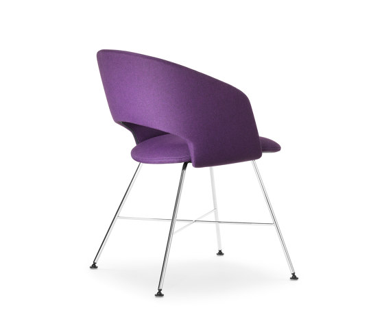 CALINA four-legged chair with cross brace | Sillas | Girsberger