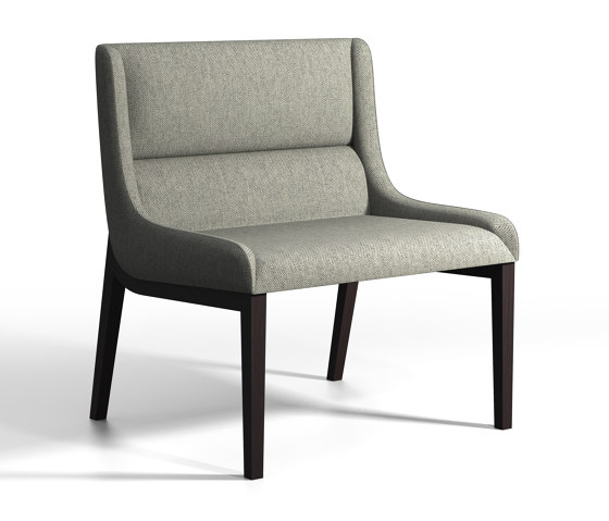 aris dining - Armchair low, no armrest | Armchairs | Rossin srl