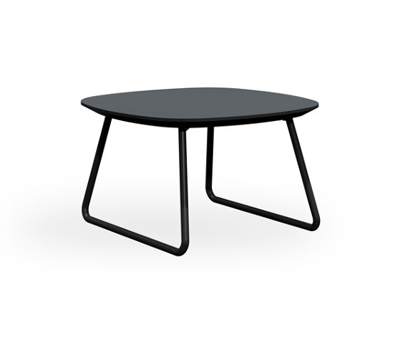 cleo metal soft - Coffee table, sled pedestal | Tables basses | Rossin srl
