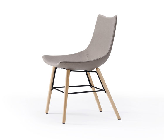luc - Chair, wooden feet | Chairs | Rossin srl