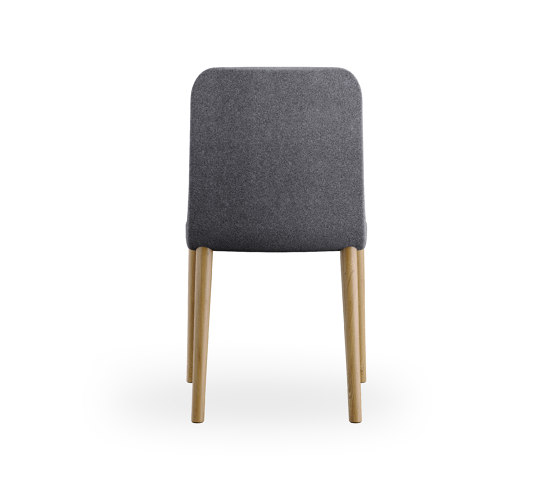 sofie - Chair, 4 wooden legs, high back | Chairs | Rossin srl