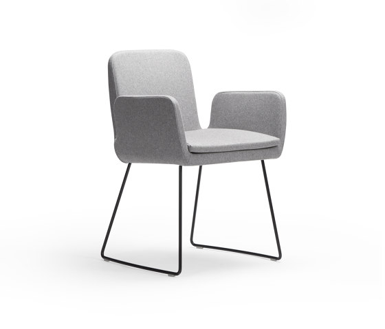 sofie - Armlehnstuhl mitKufenfuß  | Stühle | Rossin srl