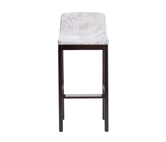 tonic wood - Bar stool with high backrest | Bar stools | Rossin srl