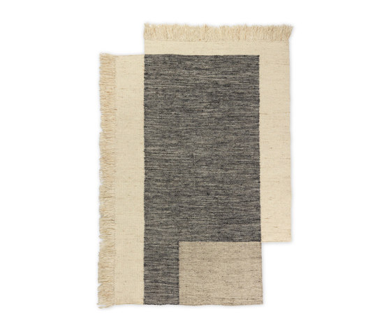 Counter Rug 140 x 200 - Charcoal/Off-white | Rugs | ferm LIVING