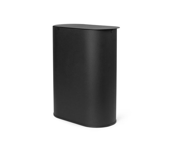 Enkel Bin - Black | Abfallbehälter / Papierkörbe | ferm LIVING