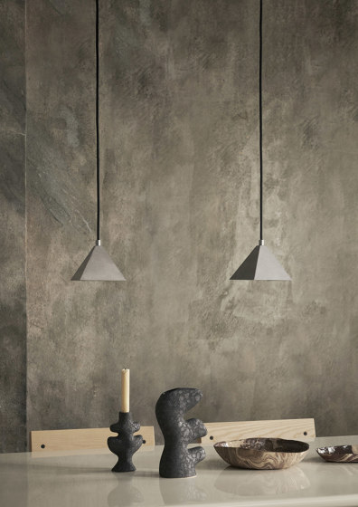 Kare Pendant - Tumbled stainless steel | Suspensions | ferm LIVING
