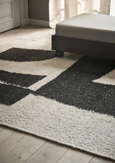 Piece Rug - 200 x 300 - Off-white/Coffee | Rugs | ferm LIVING