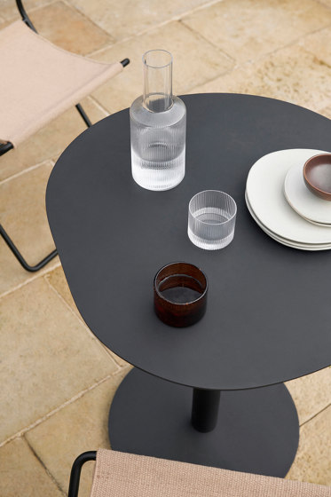 Pond Café Table - Black | Side tables | ferm LIVING