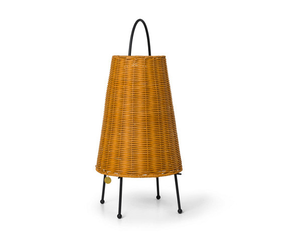 Porti Braided Lamp - Natural | Bodenleuchten | ferm LIVING