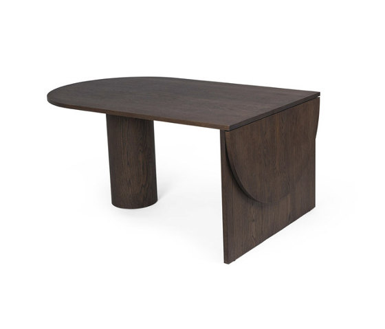 Pylo Dining Table - Dark Stained Oak | Dining tables | ferm LIVING