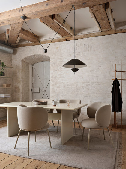 Rink Dining Table - Small - Eggshell | Mesas comedor | ferm LIVING