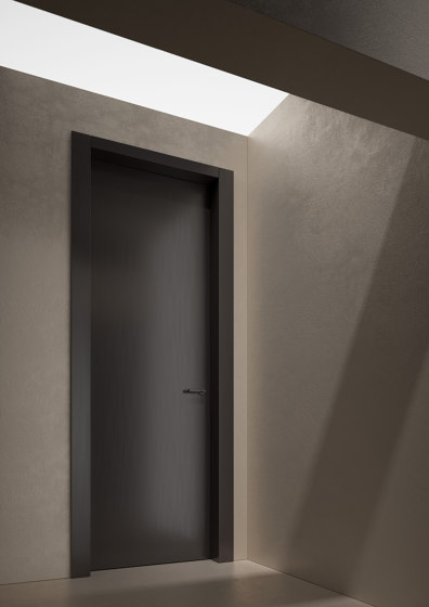 Plain | Hinged Door Black | Internal doors | Laurameroni