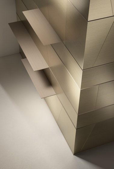 Terre | Wall Panels Brass | Wall panels | Laurameroni