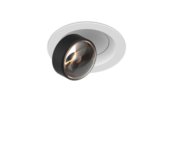 c.flap Recessed BW Lens 100 ° Soft Beam | Stealth Black | Recessed ceiling lights | CHRISTOPH