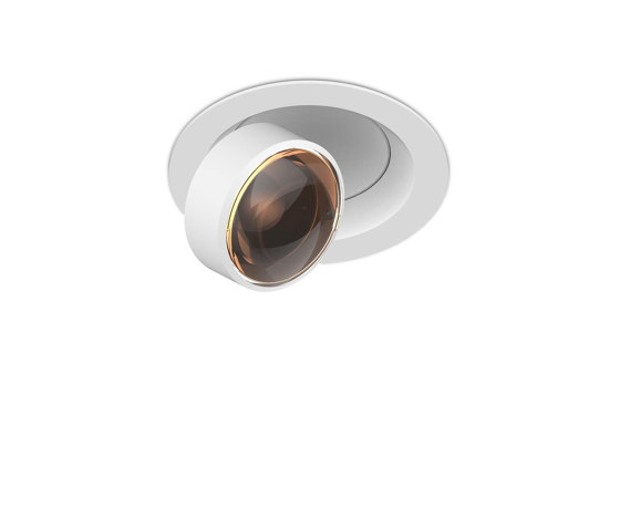 c.flap Recessed ww Lens 75 ° contour | Satin White | Lampade soffitto incasso | CHRISTOPH