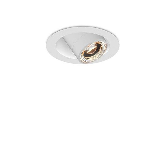 c.Jet Recessed W Lens 15 ° -60 ° Zoom W installation head W W | Satin White/Satin White | Recessed ceiling lights | CHRISTOPH