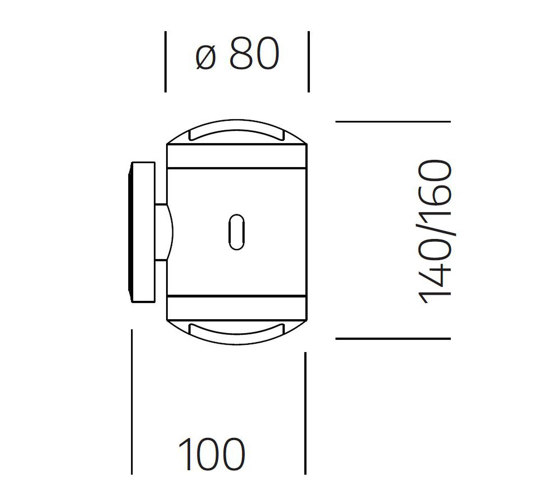 c.Jet wall TB Linse 100° soft beam T | Magic Titan | Wandleuchten | CHRISTOPH