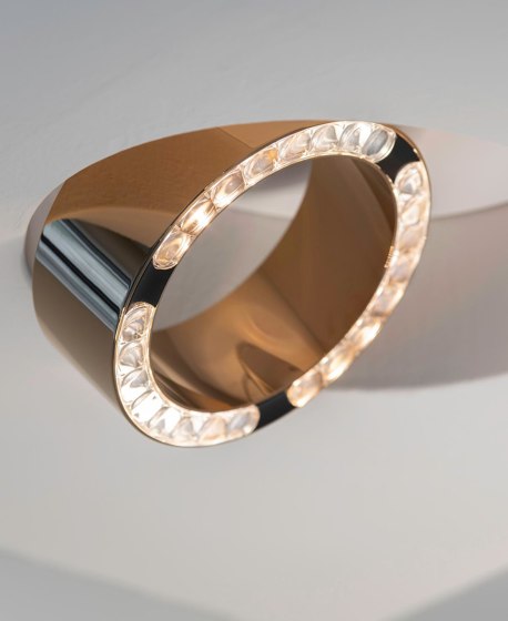 c.Pace Recessed GW Lens 100 ° Soft Beam | Pure Gold | Recessed ceiling lights | CHRISTOPH