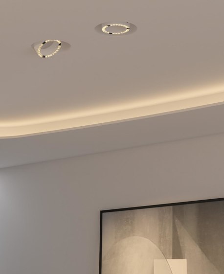 c.Pace Recessed ww Lens 25 ° Soft Beam | Satin White | Recessed ceiling lights | CHRISTOPH